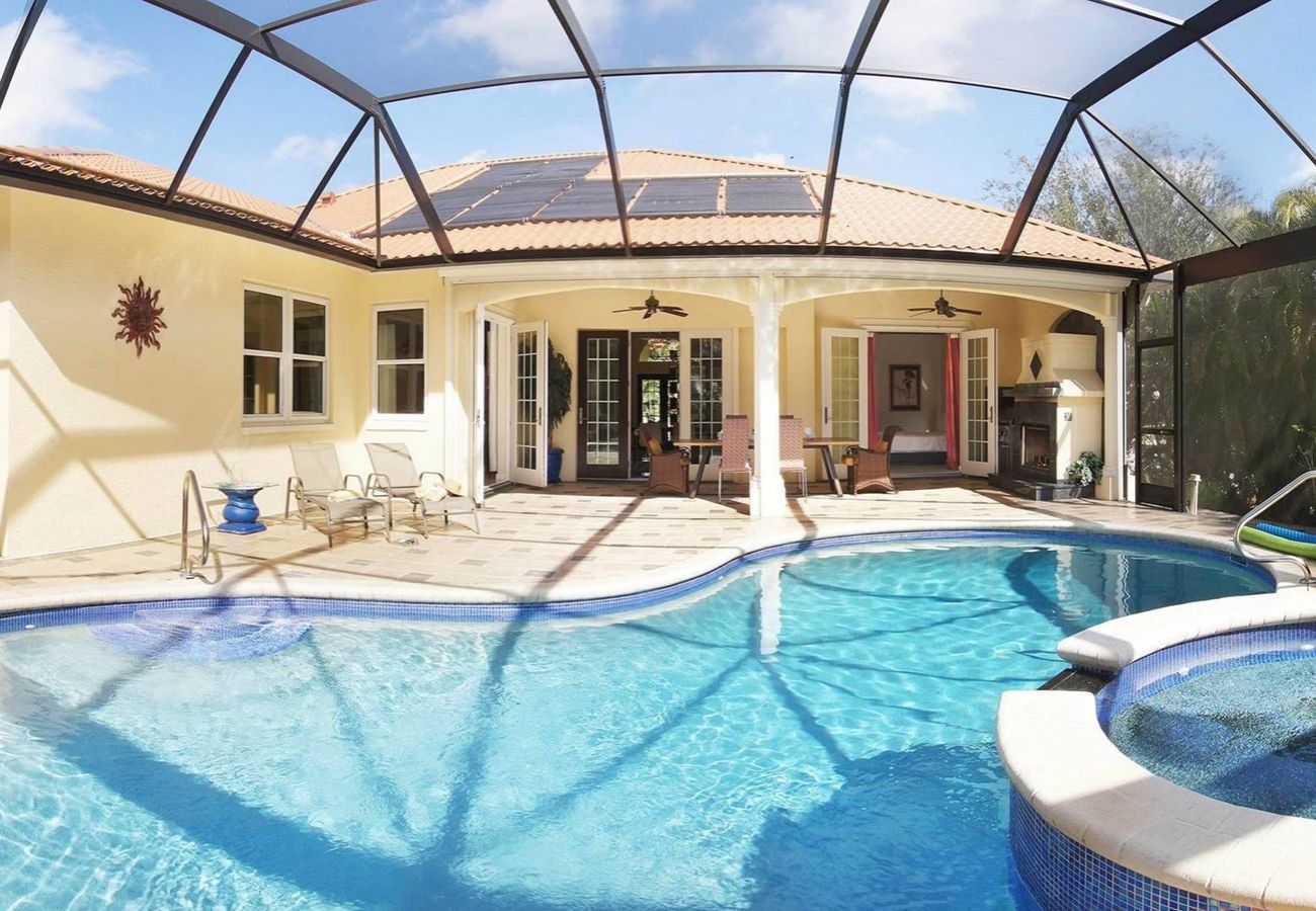 Ferienhaus in Fort Myers - 123CAPE - VILLA COUNTRY CLUB RESIDENCE